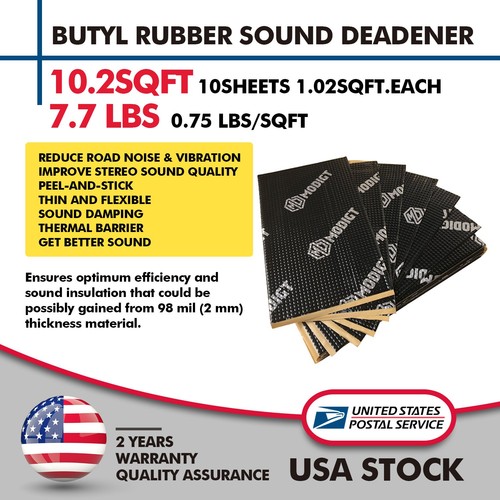 10sqft car sound deadener mat - sound,