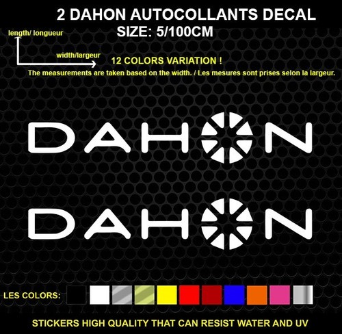 Dahon logo autocollant - 2,