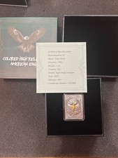 Lingot Argent - Eagle High Relief Antique - Fiji 2025 - 888 ex