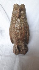 Hibou grand duc , gres art nouveau, 27cm