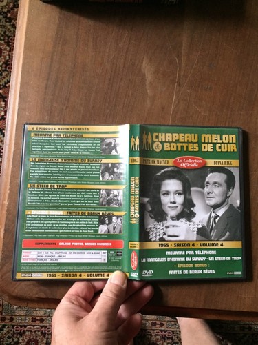 Dvd serie chapeau - dvd, melon