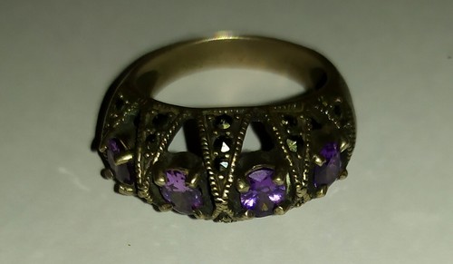 Bague ancienne argent massif - bague,