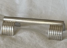 PORTE COUTEAU EN METAL ARGENTE