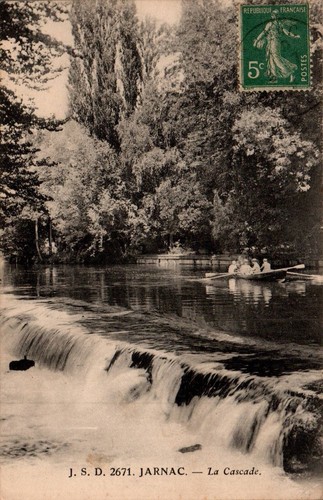 Cpa jarnac la - -,