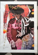 AFFICHE lithographie. "