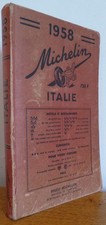 Guide MICHELIN (Italie) Année 1958