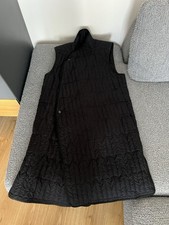 rick Owens Black Down Sleeveless Vest 