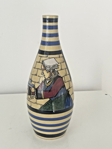Vase quimper paul fouillen - vase,