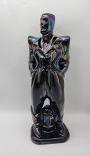 Statuette en grès vernissée