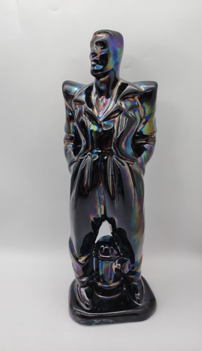 Statuette grès vernissée - statuette,