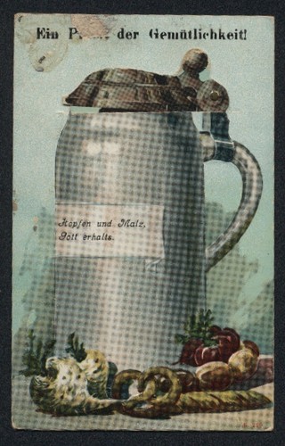 Chope bière mécanique - chope,