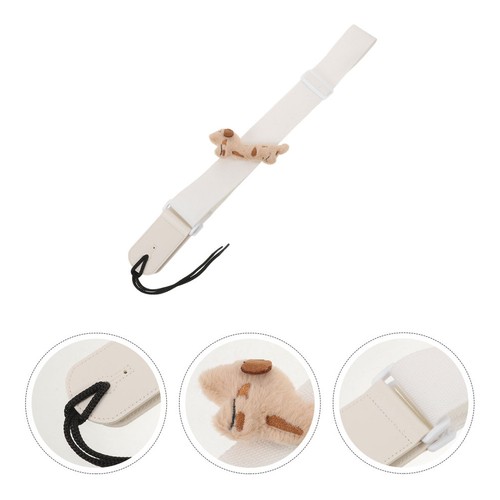 Sangle guitare peluche - en,