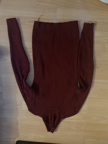 Pull femme bordeaux - , en