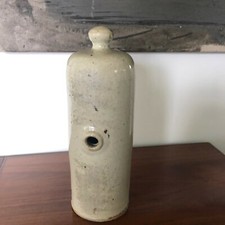 Bouteille grés vernissé