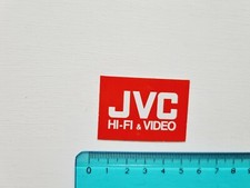 Autocollant JVC HIFI Vidéo Sticker Vintage Années 80 Original
