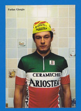 CYCLISME carte cycliste GIORGIO FURLAN Champion Italie équipe CERAMICHE ARIOSTEA