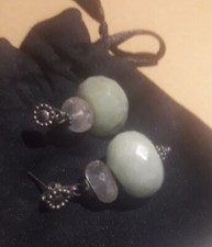 BOUCLES D OREILLE GRIS PIEDRA