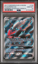 Carte Pokémon Darkrai GX 139/147 PSA 10 Ombres Ardentes POP 1 !!!!!