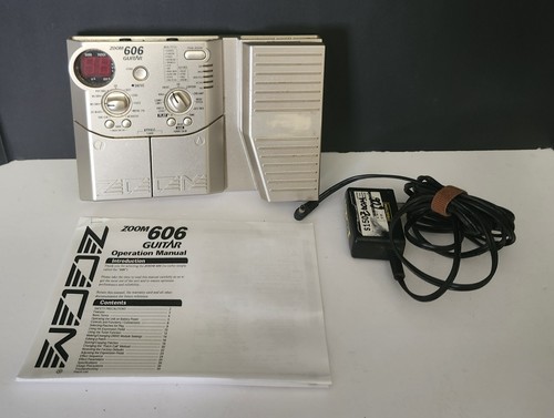 Zoom 606 guitar multi effect - guitar, multi-effect