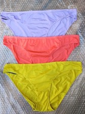 Lot de  trois culottes  Iris Lilly Neuf XL 42 orange violet vert