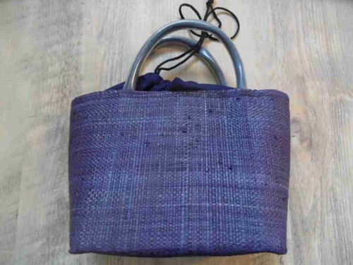 Joli petit sac - à, raphia