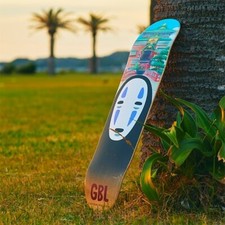 Studio Ghibli Spirited Away Skateboard Deck No-Face Canadian Maple 8,0 pouces