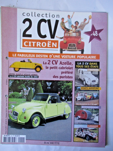 Fascicule citroën 2cv - fascicule, 2cv.