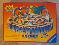 Jeu de société vintage Labyrinthe Secret Ravensburger 1997