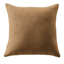 Coussin 45x45 cm Coton Camel