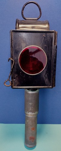 Ancienne lampe cocher - de,