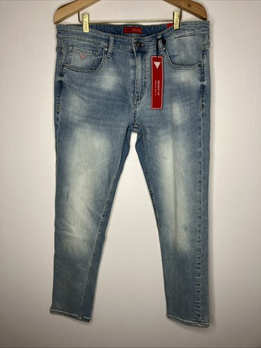 Guess stretch skinny blue - stretch,