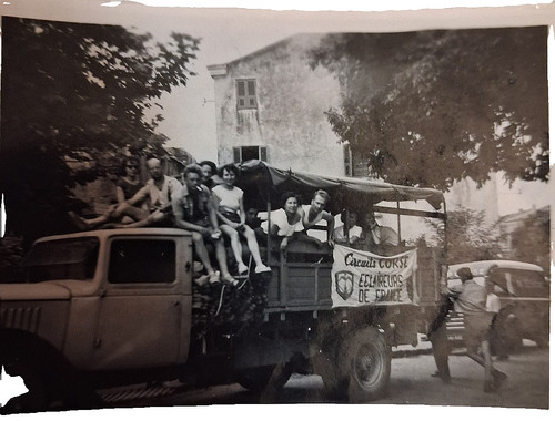 Photo camion éclaireurs - photo, de