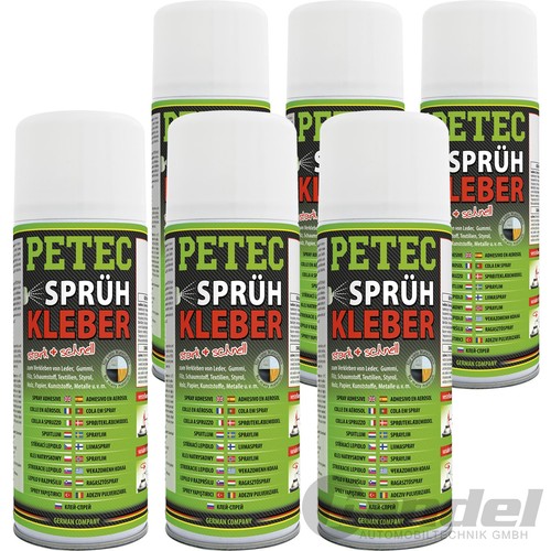 400ml petec vaporiser - 6x,