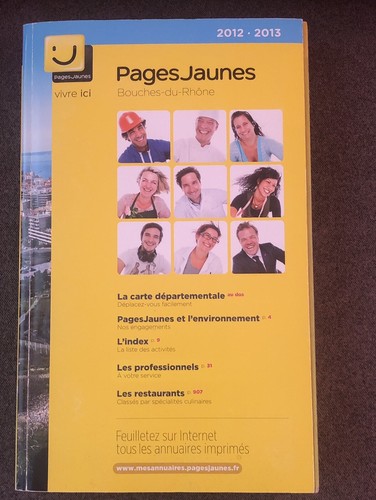 Annuaire pages jaunes bouches - pages,