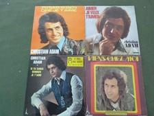 LOT DE 4 45T CHRISTIAN ADAM