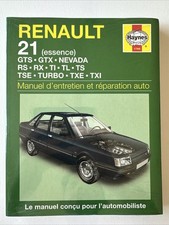 Renault 21 essence Haynes manuel GTS GTX Nevada TXE TXI Turbo Neuf Sous Blister
