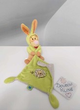 Doudou Plat Tigrou Déguisé/Capuche Lapin Vert Winnie L'ourson - Disney Nicotoy