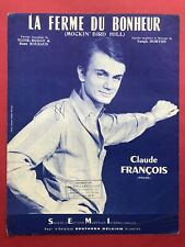 Claude François Partition "La Ferme du Bonheur" 1975
