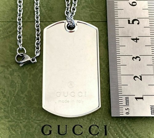 Collier plaque chaîne - , gucci