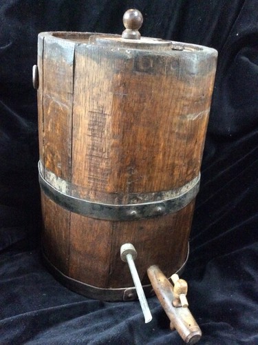 Ancien vinaigrier bois - ancien,