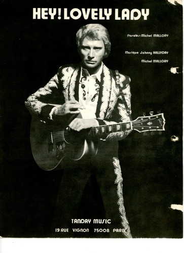 Johnny hallyday partition - ,