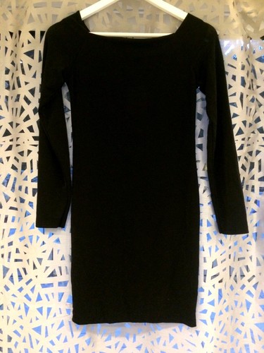 Robe moulante noir - noir, scintillant