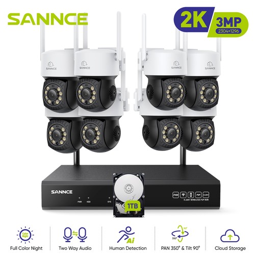 Sannce 3mp wlan caméra - sannce,