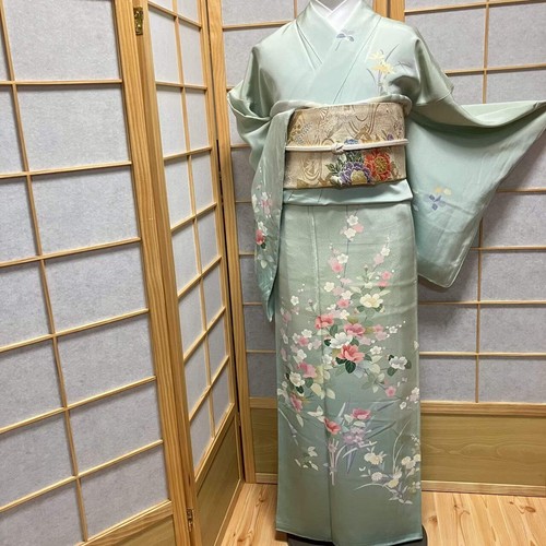 7166 kimono japonais vintage - japonais,