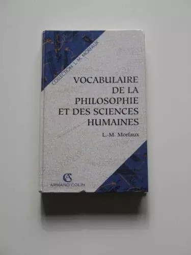 Vocabulaire philosophie - de, la