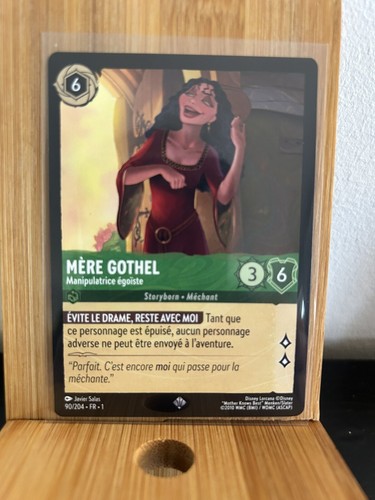 Carte lorcana disney tcg mère - tcg,