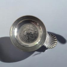 Tastevin en étain Signe Astrologique taureau 