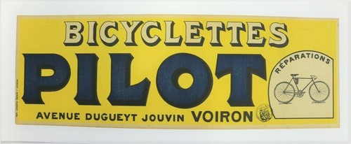 Affiche ancienne pilot - affiche,