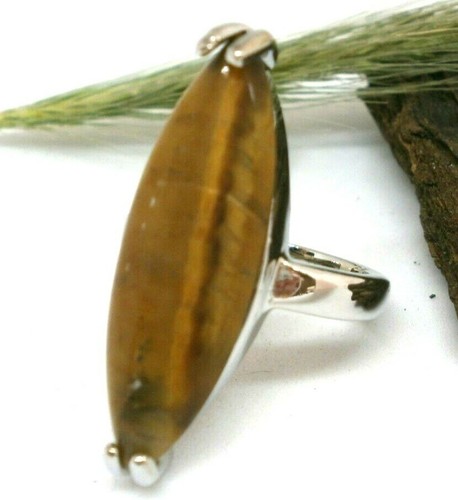 Bague mai œil du tigre - bague,