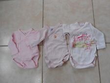lot 3 boddy pr bébé naissance ou reborn,baigneur françois,nano,colin 48cm